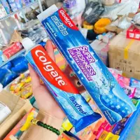 在飛比找蝦皮購物優惠-Colgate Maxfresh 薄荷爆裂牙膏泰國 160g