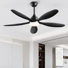 52 Inch Ceiling Fans with Lights & Remote Modern Bedroom Ceiling Fan