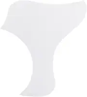 AKOOSY 1Pc Transparent Guitar Pickguard Creative Shape Protection Sticker Scratch Durable Pet Material Easy to Use Suitable for Acoustic Guitars