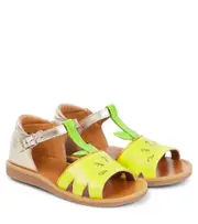 [Pom d'Api] Pom d'Api Poppy Agrume leather sandals UK 5 multicoloured
