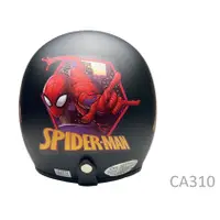 在飛比找蝦皮商城優惠-EVO 安全帽 CA-310 復古帽 蜘蛛人2 消光黑 半罩