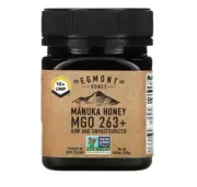 Egmont Honey, Manuka Honey, Raw And Unpasteurized, MGO 263+, 8.82 oz (250 g)