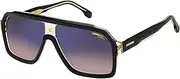 CARRERA 1053/S Black Beige/Brown Shaded Blue Mirror 60/12/145 men Sunglasses