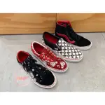 VANS 兔年 SLIP ON ERA SK8-HI STYLE 36 套腳 高筒 兔子 紅白 格子 黑白 休閒 復古