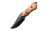 Elk Ridge Camo Pakkawood Fixed Blade Knife w/ Sheath 152mm (K-ER-562BC)