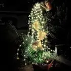 Waterfall LED Fairy Lights 5 10 Strands Hanging Tree Vine String Lamp Xmas Decor