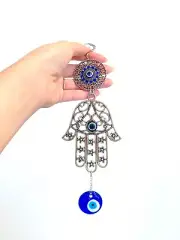 Turkish Evil Eye Hamsa Wall Hanging Amulet Decoration - FREE SHIPPING