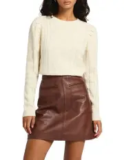 [Marcs] Maxine Merino Cable Knit Jumper in Ivory