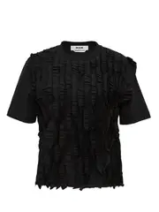 [MSGM] Textured T-Shirt