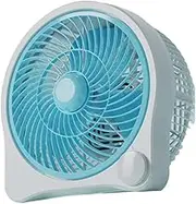 Plastic Desktop Fan Plug-in Desktop Fan Desktop Fan with Remote Control Two-Speed Desktop Fan Multipurpose Desktop Fan