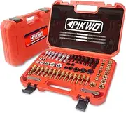61Pcs Thread Restorer Kit, Rethread Repair Tool, UNC UNF & MetricThread Chaser Set with Thread Pitch Gauge