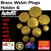 Brass Welch Welsh Freeze Core Plug kit Holden 6 Red Motor 149 161 179 186 202