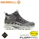 【MERRELL 美國 男 MOAB SPEED 2 MID GTX 輕量戶外高筒靴《熔岩煙灰》】ML037503/登山鞋/戶外