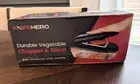 Vegetable Chopper & Slicer Knifehero Durable 6 In 1 Blades Brand New