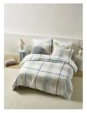 [Linen House] Kindred Quilt Cover Set in Slate
