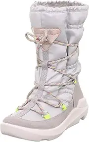 [Superfit] Girls' Twilight Warm Lined Gore-Tex Snow Boots, Light Grey 2500, 35 EU Weit