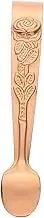 Ciieeo Ice Clip Bar Accessories Bar Tongs Party Tongs Exquisite Ice Tongs Chopsticks Bright Noodles Chinese -Style Bronze Bowls Stainless Steel Sugar Tongs Daily Use Sugar Tongs Rose Gold