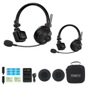 Came-TV Waero-PRO 1.9GHz 2 Person Wireless Intercom Headset System - Noise Canc