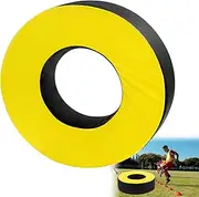 BALAPET Football Tackle Wheel, Football Tackle Ring for Youth,Football Training Equipment Football Tackle Dummies High Elastic Foam and Waterproof PU Leather for Football Practice