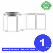 Blumax Direct Thermal 32 x 57mm Labels Zebra,Sato,Citizen,Honeywell,TSC,Codex
