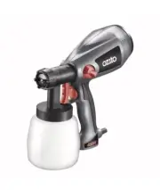 Ozito 400W Power Paint Spray Gun Sprayer Flow Regulator 3 Pattern Water/Oil Base