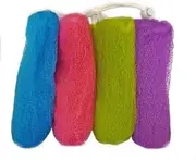 Aquasentials Exfoliating Mesh Soap Saver Pouch (4pk)(Color Assorted)