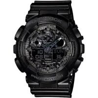 在飛比找momo購物網優惠-【CASIO 卡西歐】G-SHOCK系列 酷炫迷彩設計雙顯電