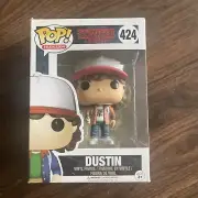 Funko Pop 13323 Television Stranger Things Dustin With Compass Toy Figure #424