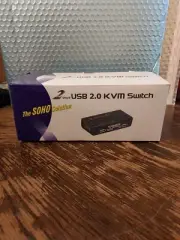 The SOHO Solution 2 Port USB KVM Switch New Old Stock