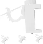 Cabilock 1set Curtain Pole Holder Car Speakers Tool Brake Pump Central Bracket Material Props Wasp Brake Pump Fake Hook Props Screw Type Speaker Anti-Slip Rope Gloves Clip Bracket Pp 4pcs