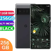 Google Pixel 6 Pro 5G (256GB, Stormy Black) Australian stock - Refurbished (Excellent)