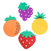 Fruit Silicone Bowl Placemats Heat Insulated Pad Tableware Mat Table Mat
