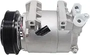 AC Air Conditioning Compressor Compatible with Nissan Rogue 2.5L Compatible with Renault Koleos 2.5L DKS17D 926002216R 92610JM01E 92600JY11A 612E552247