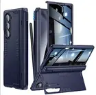 For Samsung Galaxy Z Fold 6 with S Pen Holder Case Screen Protector Stand Cover