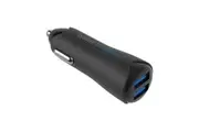 Cygnett CY2002PAPM4 PowerMini Black 4.8 Dual USB Car Charger