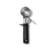 Oxo Stainless Steel Trigger Ice Cream Scoop Dessert Scraper Kitchen Utensil BLK