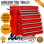 Tool Cabinet Chest Box 7 Drawer Home Mechanic Roller Toolbox Storage Trolley NEW