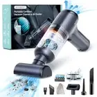 AX2V Car Vacuum Portable Cordless Vacuum for Car with 16000Pa Powerful Suctio...
