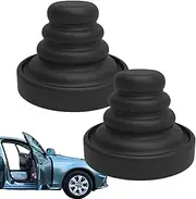 Car Door Anti-Collision Pad | Door Shock Absorber Crash Pad,Car Bumper Protector, Car Door Slam Stopper Silicone Door Stickers with LED Lights, Car Accessories