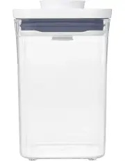 [OXO] Pop Short Small Square Container 1L in Clear