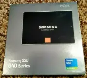 Samsung SSD 840 Series, 250GB, 2.5", Internal, MZ-7TD250, Solid State Drive, NEW