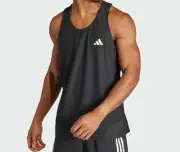 Adidas Mens Own The Run Mens Muscle Tee Singlet - Size M - Black- BNWT