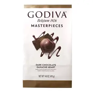 Costco 好市多 GODIVA 心型黑巧克力 (含餡) 415g