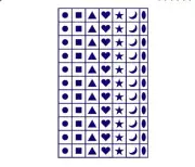 Armour Rub ‘n’ Etch Glass Etching Stencil, Geometric Shapes, 5-Inch by 8-Inch