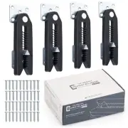 Couch Clamp Steel Non-slip Sectional Connectors For Sliding Sofas, Adj