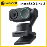 Insta360 Link 2 PTZ 4K Webcam with 1/2" Sensor AI Tracking HDR for PC/Mac Laptop