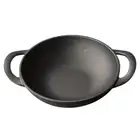 Cast Iron Pan Fast Heat Saucepan 19cm Non-Stick Frying Pan for Camping Cooking