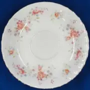ROYAL ALBERT PEACH ROSE Tea Saucer NEW NEVER USED made in England