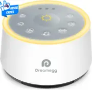 White Noise Machine Sleep Relaxation 24 Sounds Night Light Timer USB Powered