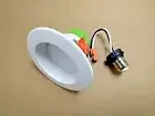 12 pack 4" LED Retrofit Light Recessed 10W Dimmable Ceiling Downlight w/ Adapter